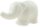 Dílky z polystyrenu slon 11 x 6 cm Dílky z polystyrenu slon 11 x 6 cm