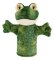 Keel Toys Keeleco plyšový maňásek na ruku eko 27 cm - Žába Keel Toys Keeleco plyšový maňásek na ruku eko 27 cm - Žába