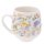 Porcelánový buclák - s lučním kvítím 530 ml