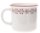 Hrnek porcelánový - norský vzor - pruh 370 ml Hrnek porcelánový - norský vzor - pruh 370 ml