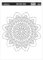 Transferový obrázek na textil Cadence 25x35 cm / Mandala 3 Transferový obrázek na textil Cadence 25x35 cm / Mandala 3