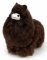Plyšová hračka Alpaca SMALL - CHOCOLATE Plyšová hračka Alpaca SMALL - CHOCOLATE