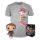 Funko POP & Tee: Back to the Future - Marty w/Hoverboard (velikost S) Funko POP & Tee: Back to the Future - Marty w/Hoverboard (velikost S)