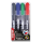 Kores K-MARKER Permanentní popisovač, kulatý hrot 3 mm, mix 4 barev Kores K-MARKER Permanentní popisovač, kulatý hrot 3 mm, mix 4 barev