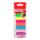 Kores Neonové záložky Index Strips na pravítku 45x12 mm 8 barev Kores Neonové záložky Index Strips na pravítku 45x12 mm 8 barev