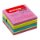 Kores Neonové bločky CUBO Spring 450 lístků 75x75mm, mix barev (purpurová, žlutá, modrá, zelená)