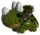 EUGY 3D kartonová skládačka - Triceratops EUGY 3D kartonová skládačka - Triceratops