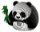 EUGY 3D kartonová skládačka - Panda
