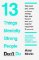 13 Things Mentally Strong People Don´t Do 13 Things Mentally Strong People Don´t Do