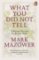 What You Did Not Tell : A Russian Past and the Journey Home