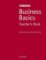 Business Basics Teacher´s Book (New Edition)
