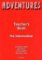 Adventures Pre-intermediate Teacher´s Book Adventures Pre-intermediate Teacher´s Book