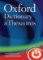 Oxford Dictionary and Thesaurus Oxford Dictionary and Thesaurus