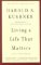 Living a Life that Matters