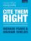 Cite Them Right : The Essential Referencing Guide Cite Them Right : The Essential Referencing Guide