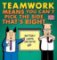 Teamwork Means You Can´t Pick the Side That´s Right