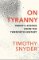 On Tyranny On Tyranny