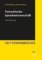 Tschechische Sprachwissenschaft Tschechische Sprachwissenschaft
