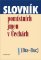 Slovník pomístních jmen v Čechách V. Slovník pomístních jmen v Čechách V.