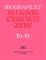 Biografický slovník Českých zemí Fo - Fr Biografický slovník Českých zemí Fo - Fr
