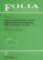 Diptera in an Industrially Affected Region (North-Western Bohemia, Bílina and Duchcov Environs) I Diptera in an Industrially Affected Region (North-Western Bohemia, Bílina and Duchcov Environs) I