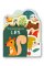 Tvarované leporelo Les