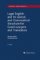 Legal English and Its Lexical and Grammatical Structure for Czech Lawyers and Tr Legal English and Its Lexical and Grammatical Structure for Czech Lawyers and Tr