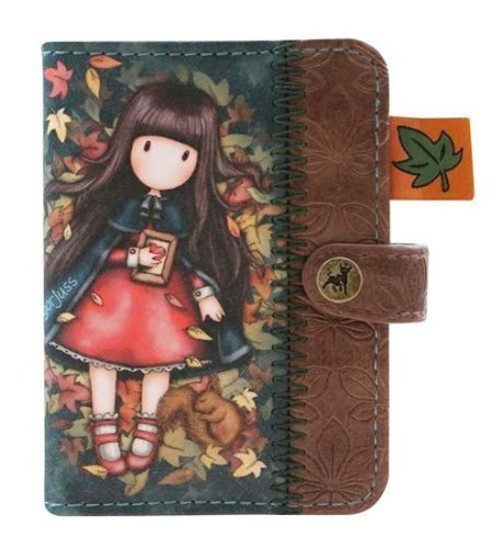 Santoro London Pouzdro na karty Autumn Leaves Knihkupectví LUXOR