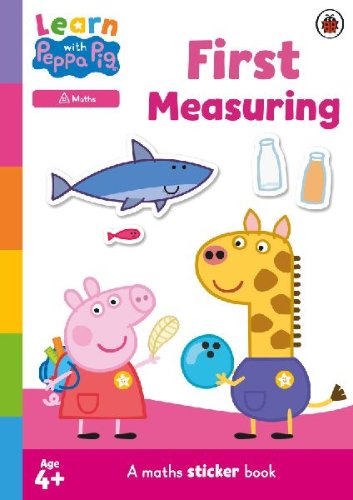 First Year Sticker Book Learn with Peppa: First Measuring sticker activity book - Pig Peppa ...