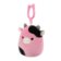 Squishmallows Klíčenka Černo růžová kráva - Pollyanna 9 cm