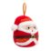 Squishmallows Vánoční ozdoba Santa s brýlemi Nick 10 cm