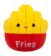 Squishmallows 2v1 Cheeseburger Carl a Hranolky Floyd 13 cm