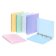 Viquel Pořadač Propysoft A4, 4kr, 3,5 cm, transp. pastel