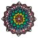 Sada na tečkování, 10 cm - Mandala 1