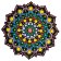 Sada na tečkování, 20 cm - Mandala 3