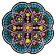 Sada na tečkování, 20 cm - Mandala 4