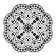 Sada na tečkování, 20 cm - Mandala 4
