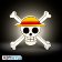One Piece Lampa - Skull