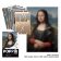 Poppik Samolepkový plakát - DA VINCI (Mona Lisa)