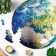 Kruhové puzzle: Planeta Země 500 dílků