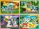 Puzzle Pokémon 4x100 dílků
