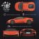 Iconics: Lamborghini Huracán EVO oranžové 108 dílků