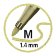 Fix Stabilo Pen 68 metallic výběr barev stříbrný