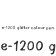 Edding 1200 Fixy - třpytivě černé