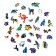 Unidragon dřevěné puzzle - Vlk velikost L