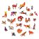 UNIDRAGON dřevěné puzzle - Rys, velikost M (22x33cm)