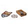 UNIDRAGON dřevěné puzzle - Pohádková liška, velikost S (16x24cm)