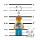 Svítící figurka LEGO® Iconic - Doktor