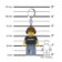 Svítící figurka LEGO® Minifigures - Hráč videoher
