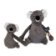 Ptipotos Plyšová koala Trankilou šedá (máma s miminkem) 28 cm
